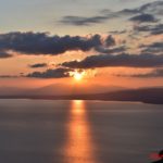 Το ονειρικό ηλιοβασίλεμα στη λίμνη Τριχωνίδα