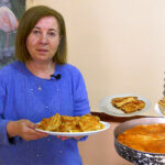 Τραχανόπιτα παραδοσιακή με χειροποίητα φύλλα από τον Εμπεσό Βάλτου