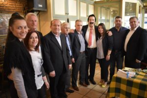 H Ομοσπονδία Συλλόγων Βάλτου (ΟΣΥΒΑ) κόβει την πρωτοχρονιάτικη πίτα στην Αθήνα