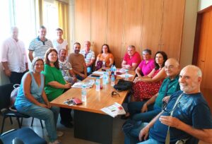 Συνάντηση του συνδυασμού της Όλγας Δασκαλή με το σωματείο εργαζομένων του Δήμου Ιεράς Πόλεως Μεσολογγίου