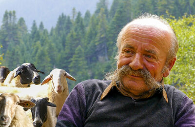 Ο κτηνοτρόφος που μένει μόνος με το κοπάδι του στην ορεινή Ναυπακτία (vid)