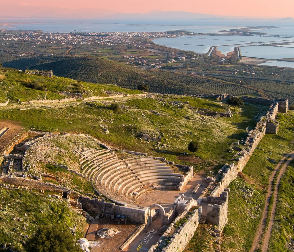 Αρχαία Πλευρώνα: Το επιβλητικό κάστρο με την απίθανη θέα στη λιμνοθάλασσα Μεσολογγίου (vid)