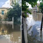 Σε απέραντη λίμνη μετατράπηκε ξανά η πόλη του Μεσολογγίου!