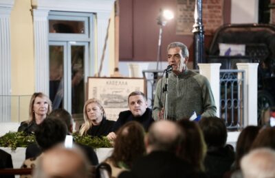 Ένα «Προσκύνημα» λόγου και ψυχής από τον Δημ. Μανιάτη, σε μια ζεστή συνάντηση Μεσολογγιτών στην Αθήνα