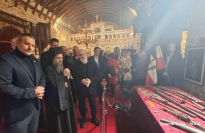Οι Αιτωλικιώτες γύρισαν την πλάτη στην έκθεση όπλων που γίνεται μέσα στον ιστορικό ναό του Αγίου Δημητρίου