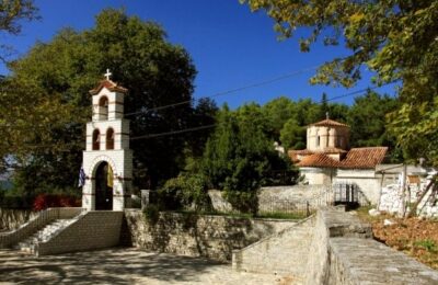 Επετειακή εκδήλωση στον αύλειο χώρο της Ιεράς Μονής Αγίου Συμεών Μεσολογγίου