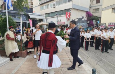 Γ. Παπαναστασίου για την Απελευθέρωση του Αγρινίου: «Η ελευθερία και η αξιοπρέπεια δεν χαρίστηκαν, κατακτήθηκαν»