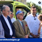 Δωρεά ζωής από τον ομογενή Σπύρο Μαχαίρα που δώρισε ασθενοφόρο στο ΕΚΑΒ Ναυπάκτου (vid)