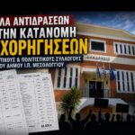 Θύελλα αντιδράσεων για την άνιση κατανομή επιχορηγήσεων σε Αθλητικούς και Πολιτιστικούς Συλλόγους του Δήμου Ι.Π. Μεσολογγίου