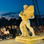 Το επιβλητικό άγαλμα του Τίτορμου, «φύλακας» στο γήπεδο του Παναιτωλικού (vid)