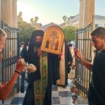 Με λαμπρότητα και ευλάβεια η υποδοχή του Αποτμήματος Τιμίου Ξύλου στο Μεσολόγγι