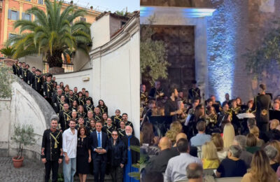 Μια μαγική βραδιά στην «καρδιά» της Ρώμης από τον Μουσικό Όμιλο «Ιωσήφ Ρωγών» (vid)